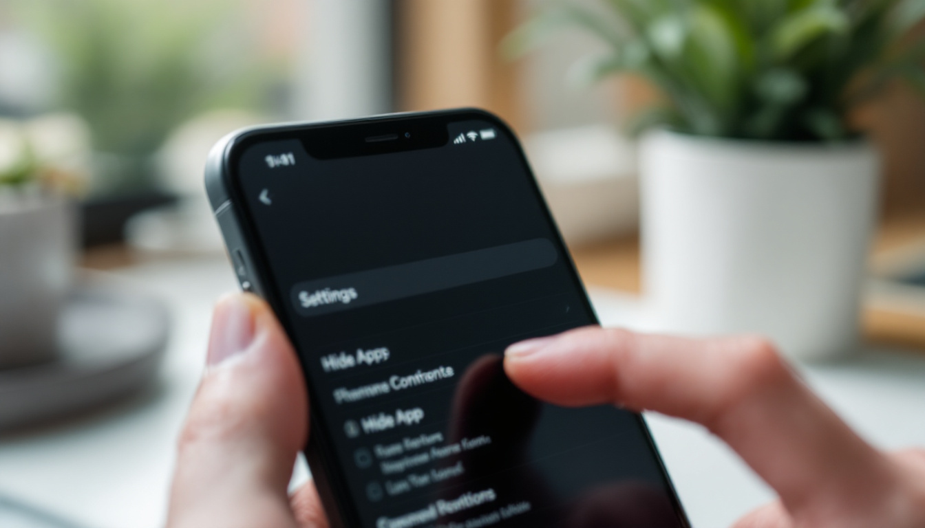 Comment masquer une application sur iPhone en 3 étapes